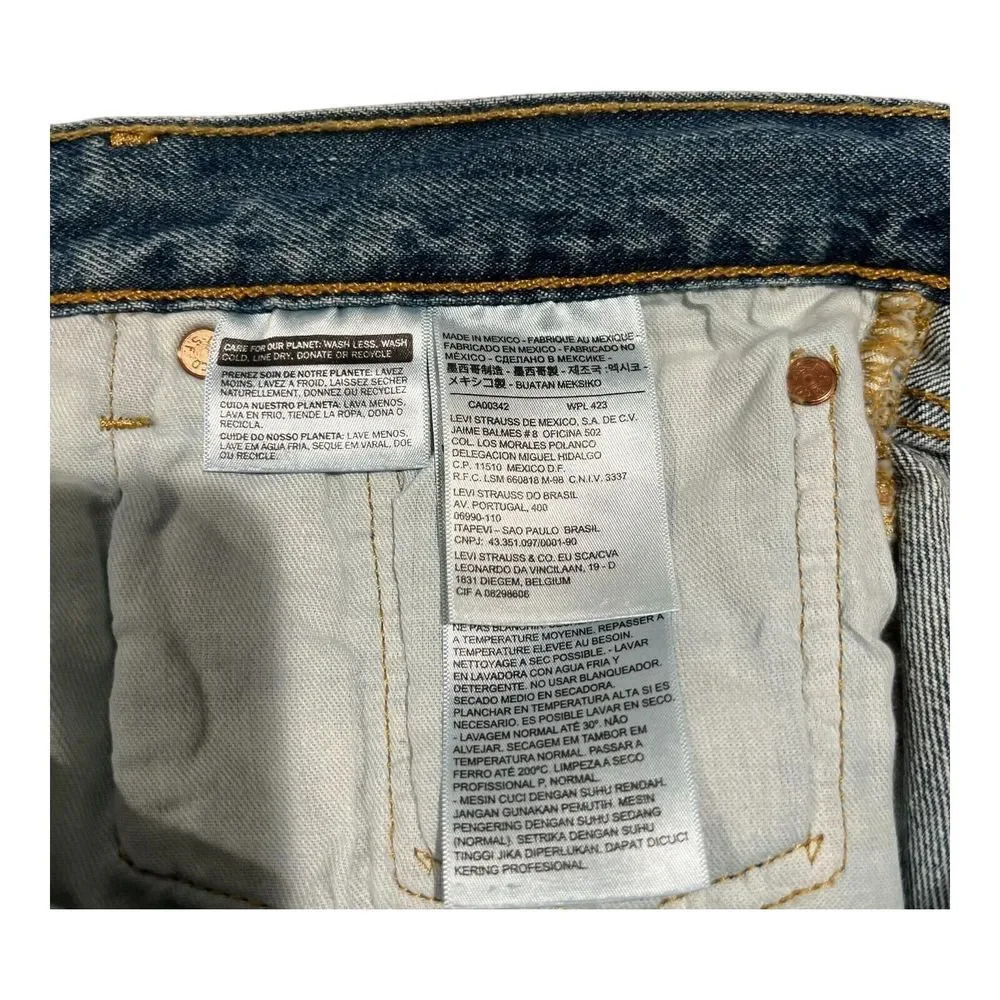 New Levi's 501 Men's‎ Original Fit Straight Leg Jeans Button Fly 501-0193